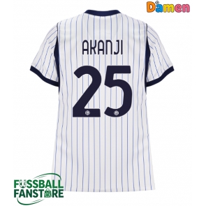 Inter Milan Manuel Akanji #25 Replik Auswärtstrikot Damen 2026-27 Kurzarm